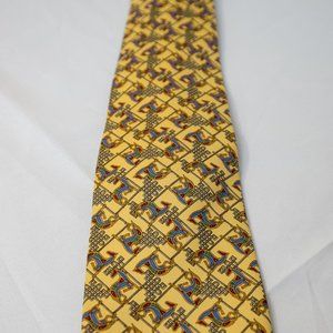 Sulka Dress Tie 100% Silk Pattern France 59 x 4